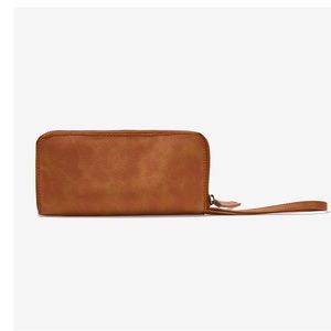 FREE PEOPLE Distressed Vegan Wallet